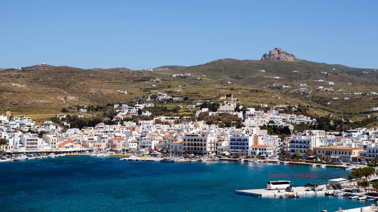 Flisvos Apartments Tinos Bagian luar foto